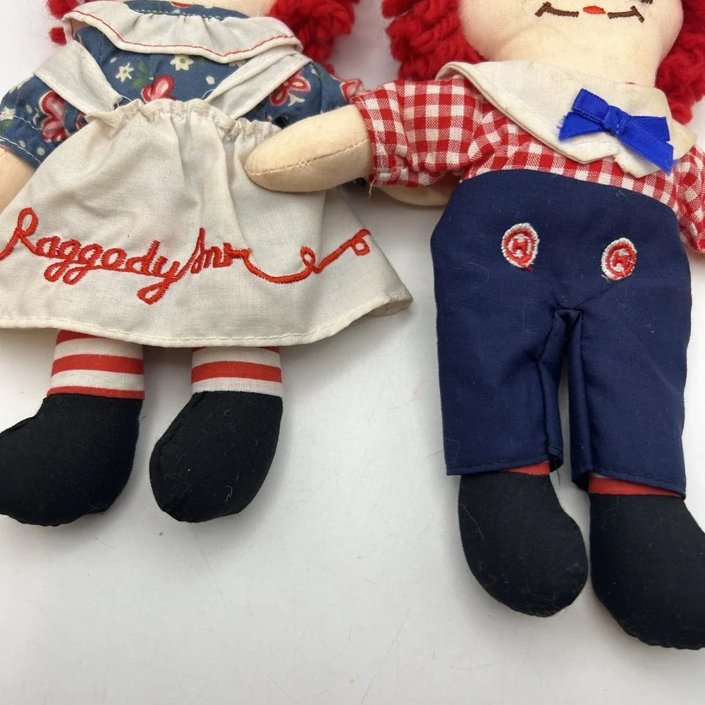 Vintage 1991 Applause Raggedy Ann and Andy 9